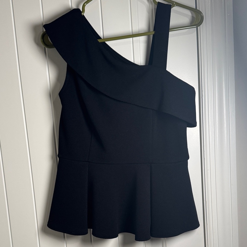 Thalia Sodi Black One-Shoulder Dress